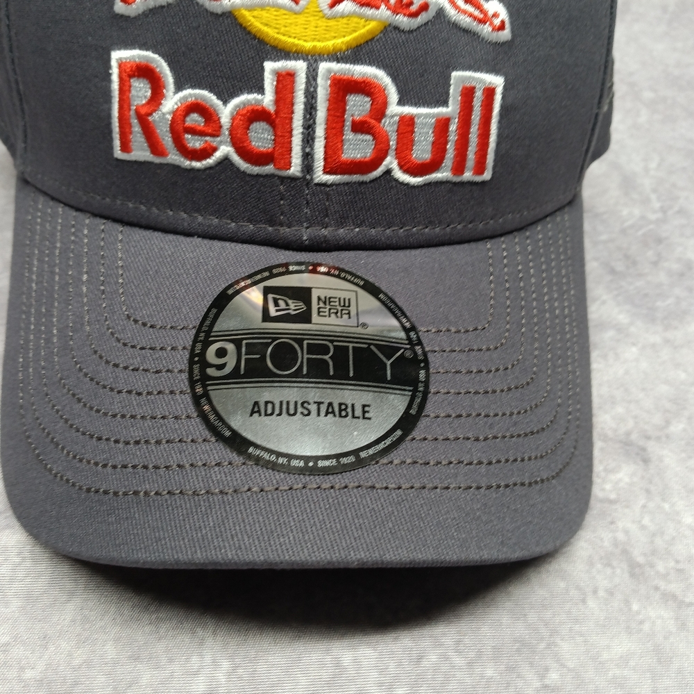 Red Bull Gray Adjustable Cap - Picture 3 of 6